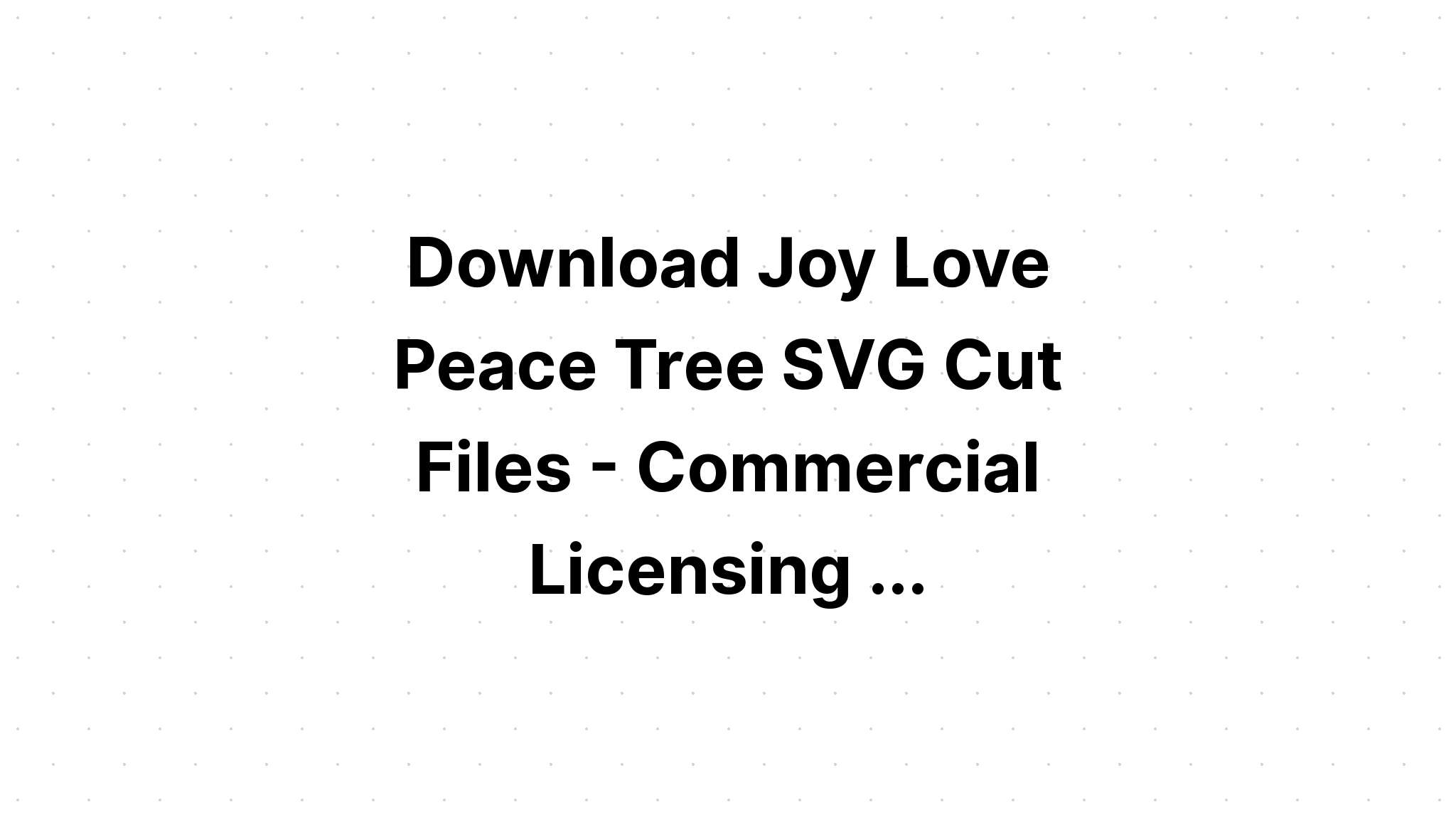 Download Svg Tree Of Hope Love - Layered SVG Cut File